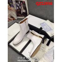 GUCCI古馳 最新款 高端時尚潮流休閒 牛皮女士短靴 QZS2050