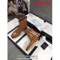 GUCCI古馳 最新款 高端時尚潮流休閒 牛皮女士短靴 QZS2051