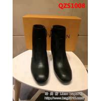 路易威登LV 經典百搭款 爆款牛皮6寸短靴 QZS1008