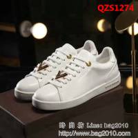 路易威登LV 2018早春新款 唐嫣同款 牛皮小白鞋 QZS1274
