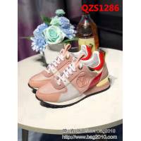 路易威登LV 2018最新火爆款 走繡款 超火休閒運動鞋 QZS1286