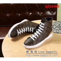 路易威登LV 2018秋冬新款 官網同步 時尚經典 高幫運動靴 QZS2465