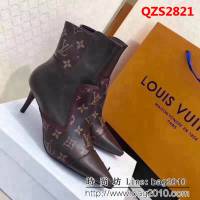 路易威登LV 2018冬新款 經典老花 經典老花 高端短靴 QZS2821