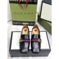 gucci古馳2022新色全新升級版本原版胎小牛皮女鞋單皮鞋 dx2910