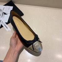 Chanel女鞋 香奈兒頂級芭蕾舞鞋 Chanel羊皮舒適平底鞋  naq1067