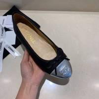Chanel女鞋 香奈兒頂級芭蕾舞鞋 Chanel羊皮舒適平底鞋  naq1069