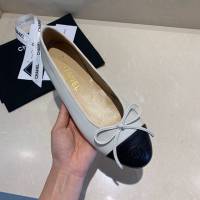 Chanel女鞋 香奈兒頂級芭蕾舞鞋 Chanel羊皮舒適平底鞋  naq1078