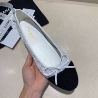 Chanel女鞋 香奈兒頂級芭蕾舞鞋 Chanel羊皮舒適平底鞋  naq1081