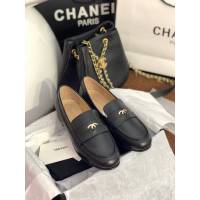 Chanel女鞋 香奈兒2020春夏頂級涼鞋系列 Chanel爆款休閒女單皮鞋  naq1305