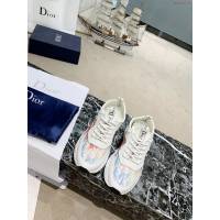 DIOR男女鞋 迪奧2021專櫃新款情侶運動鞋 Dior拼接字母運動鞋  naq1536