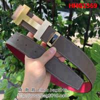 愛馬仕HERMES 純手工雙面手掌紋 專櫃複刻奢華精品高端男士皮帶 HHG1569