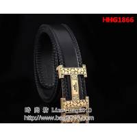愛馬仕HERMES 精品五金扣頭 專櫃特色logo 2022新品 高端男士皮帶 HHG1866