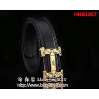 愛馬仕HERMES 精品五金扣頭 專櫃特色logo 2023新品 高端男士皮帶 HHG1867
