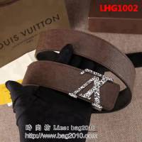 路易威登LV Taiga皮革休閒風格 男士皮帶 LHG1002