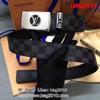 路易威登LV Louis Vuitton 原廠高端男士皮帶 LHG1075