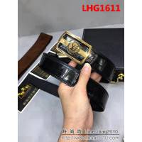路易威登LV 2018款真鱷魚肚皮不拼接 高端男士皮帶 LHG1611