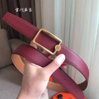 HERMES皮帶 OSCAR BUCKLE 雙面小牛皮 雙面皮帶 愛馬仕男士腰帶  hgh1903
