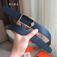 HERMES皮帶 OSCAR BUCKLE 雙面小牛皮 雙面皮帶 愛馬仕男士腰帶  hgh1904
