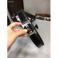 HERMES皮帶 A級進口鱷魚編織肚皮 全手工編織 高品質 愛馬仕男腰帶  hgh1939