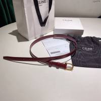 CELINE女士皮帶 賽琳圓形搭扣小牛皮腰帶 2020春夏新款  jjp1074