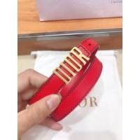 Dior女士腰帶 迪奧經典復古小字母牛皮腰帶  jjp1219