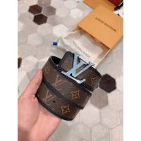 LV新款皮帶 路易威登高端男士腰帶 精緻手工繪邊  jjp1629