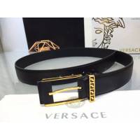 VERSVE男士皮帶 範思哲方形扣小牛皮腰帶  jjp1903