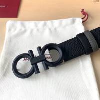菲拉格慕男士皮帶 Ferragamo精品銅扣腰帶  jjp1954