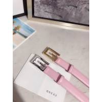 Gucci經典皮帶 古奇方扣牛皮腰帶  jjp2041