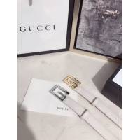 Gucci經典皮帶 古奇方扣牛皮腰帶  jjp2045
