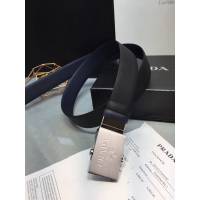 PRADA男士皮帶 普拉達經典Prada標識雙面穿腰帶  jjp2060