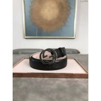 Gucci經典皮帶 古奇雙G拋光腰帶 411924  jjp2064