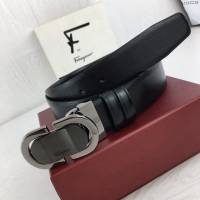 菲拉格慕男士皮帶 Ferragamo雙面牛皮爆款腰帶  jjp2219