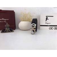 菲拉格慕男士皮帶 Ferragamo雙面牛皮爆款腰帶  jjp2225