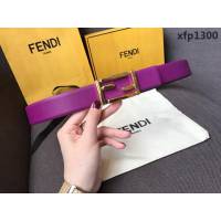 FENDI芬迪 實物拍攝 最新爆款 柔軟小牛皮皮帶 雙F標誌 BAGUETTE系列 時尚百搭款女款皮帶  xfp1300