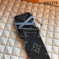 路易威登LV 時尚經典款 專櫃款最夯金屬扣 高端男士皮帶  xfp1378