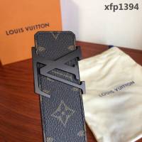 路易威登LV 原單品質 經典老花 百搭款男士皮帶 M9806  xfp1394