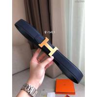 Hermes皮帶 官網同步 38MM 荔枝紋牛皮 愛馬仕男士腰帶  xfp2080