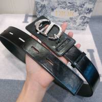 Dior皮帶 迪奧時尚女款新品 義大利原單皮 cd暗鎖銅扣 Dior女士皮帶  xfp2136