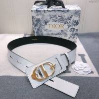 Dior皮帶 迪奧時尚女款新品 義大利原單皮 cd暗鎖銅扣 Dior女士皮帶  xfp2137