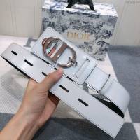 Dior皮帶 迪奧時尚女款新品 義大利原單皮 cd暗鎖銅扣 Dior女士皮帶  xfp2138