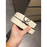LOEWE皮帶 原單進口雙面頭層牛皮 羅意威女士皮帶  xfp2157