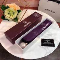 CHANEL香奈兒傘 火爆新款 山茶花搭配經典的香奈兒LOGO 珍珠球手柄 晴雨傘 防曬隔熱 防紫外線  zm1044