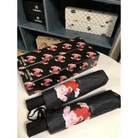 CHANEL香奈兒傘 年度巔峰之作 鮮花圖案 晴雨傘 防曬隔熱 防紫外線  zm1051