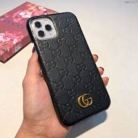Gucci手機殼 Gucci手機套 爆款Gucci古奇壓花手機殼 蘋果手機後套  mmk1029