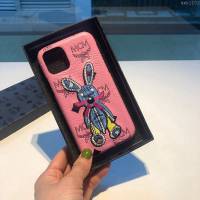 MCM兔子刺繡手機殼 官方同步 高品質 MCM蘋果手機套  mmk1102