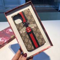 Gucci手機殼 Gucci手機套 熱賣款古馳GUCCI 蜜蜂彩繪手機殼  mmk1109