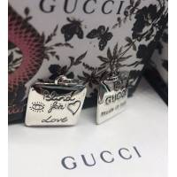 GUCCi飾品 古馳泰銀復古方牌Beind for love 吊墜項鏈 Gucci吊墜  zgbq1017