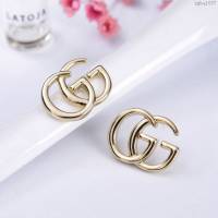 GUCCi飾品 古馳新款鋯石耳釘 Gucci一比一複刻耳環  zgbq1037