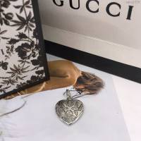 GUCCi飾品 古馳泰銀心形吊墜  zgbq1039